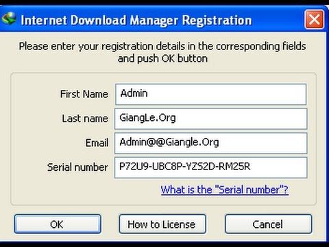free keys for internet download manager